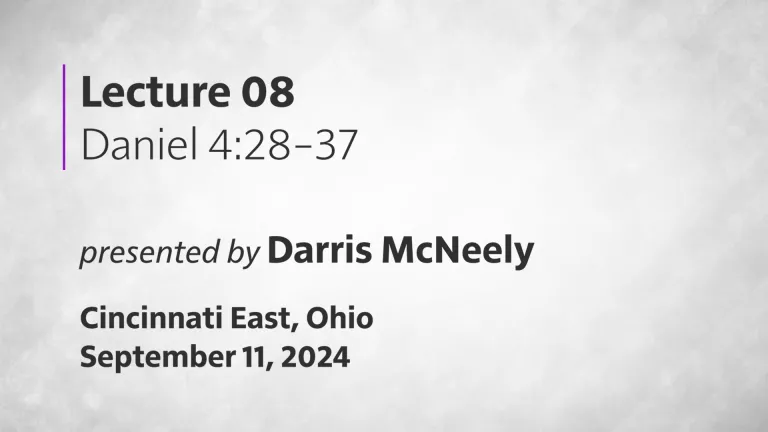 Daniel 4:28-37
