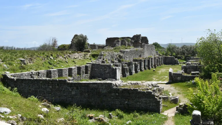 Paul requested that the elders of Ephesus meet him in Miletus, where he shared with them an emotional farewell. remains of the city of Miletus