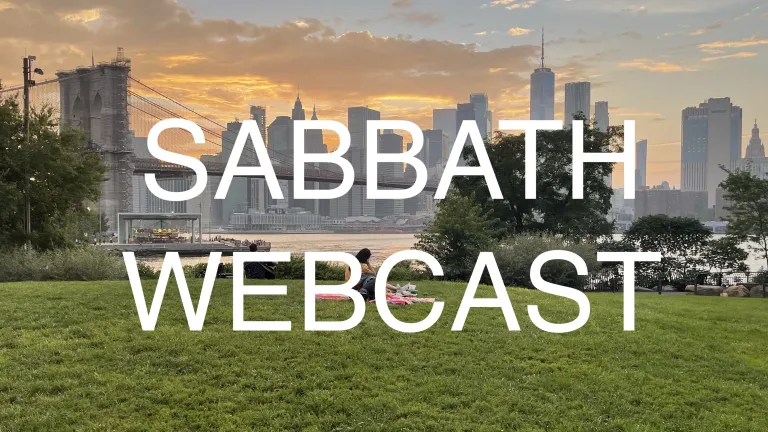 New York City, NY - Sabbath Webcast