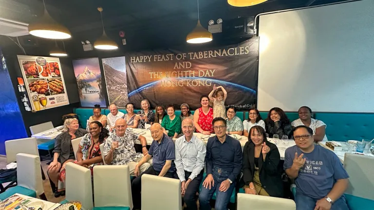 a group of people seated indoors