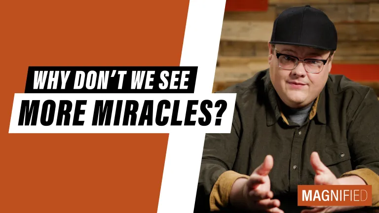 Why don't we see more miracles?