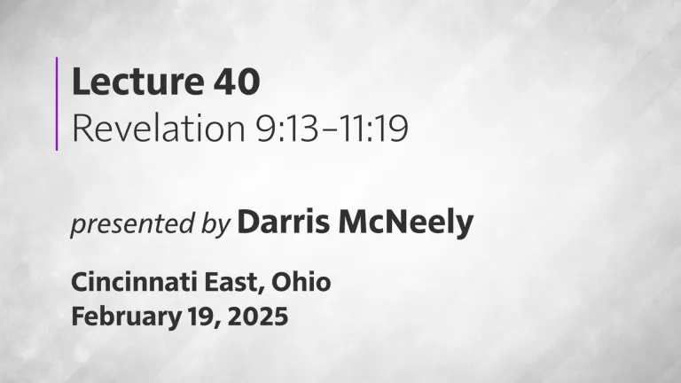 Revelation 9:13-11:19