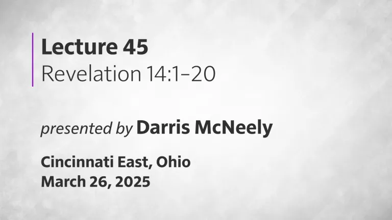 Revelation 14:1-20