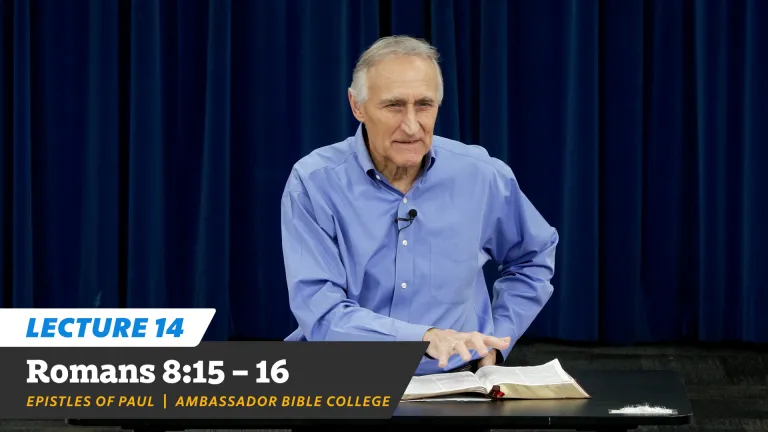 Romans_Lecture_14
