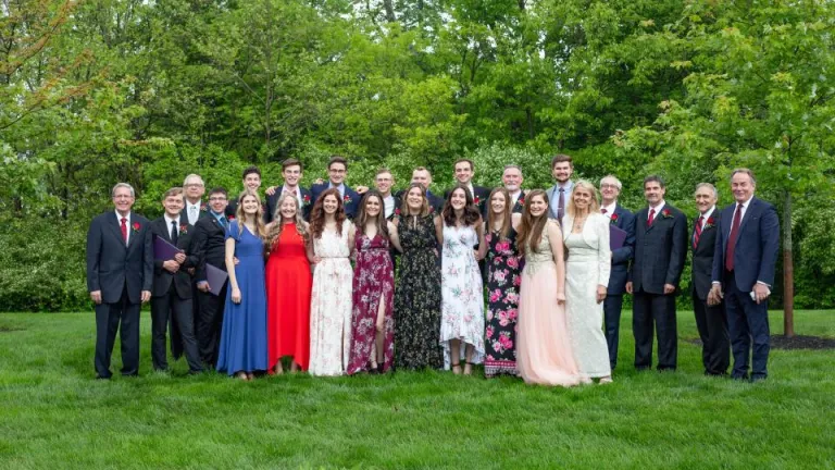 ABC Class of 2021 with Faculty