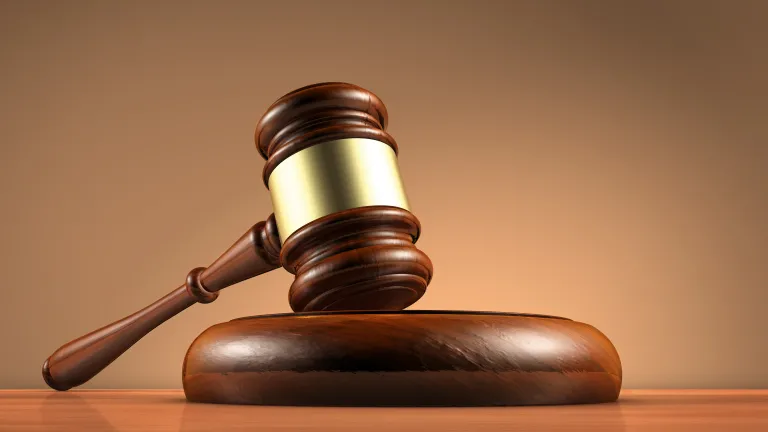 The judgment of God is also described in the Bible as a process, not strictly the rendering of a verdict or passing of a sentence. A judge's gavel.