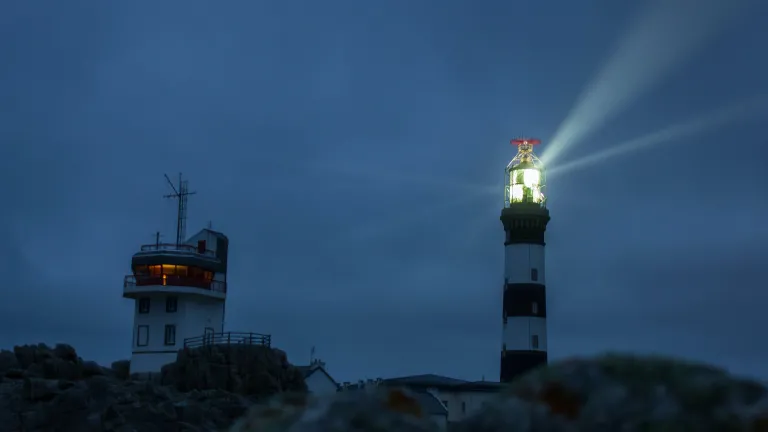 Values, convictions, courage are like lighthouses in a dark world. Perhaps even now, you are facing situations in which you seem to “stand alone” on principle. Lighthouse in the dark.