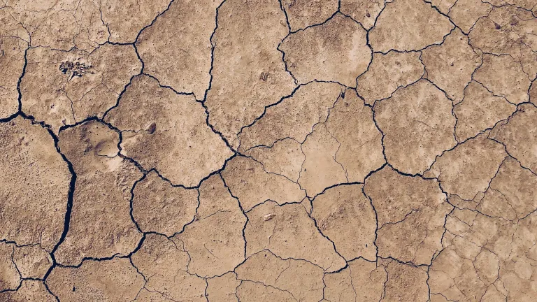 The floor of human society will be buckling under the pressure of humanity left to its own devices. Cracked cement floor