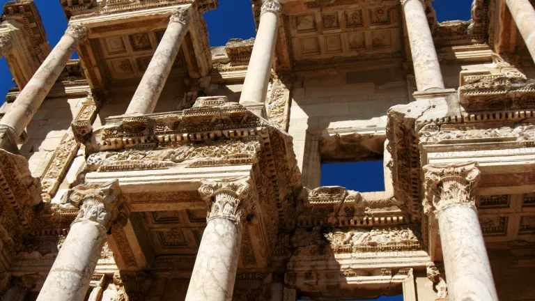 Ephesus accommodated Paul's evangelistic efforts to nearby cities and provinces. He used it as a base to preach the gospel and raise up other churches throughout Asia Minor. Architecture of the Library of Celso, Ephesus, Turkey