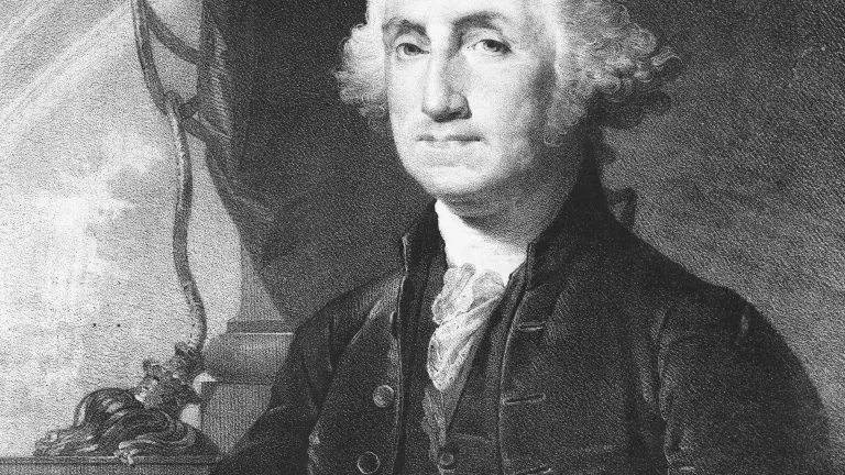 Because of these characteristics and more, Washington was elected by the people as the first executive officer of the grandest political experiment yet to occur in the course of human history. But even so, when it is all said and done, Washington was a ma Portrait of George Washington