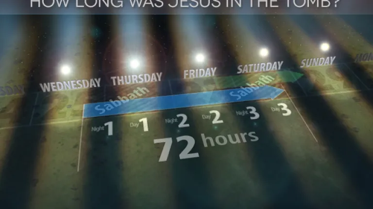 How long was Jesus in the tomb?