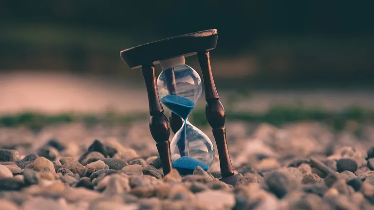“Forever eyes” change how we view time. God’s Word tells us we have a limited num- ber of days. In contrast, it also tells us our gift of salvation is eternal life. But for now, we are locked into a time cage of seconds, hours and days... Hourglass