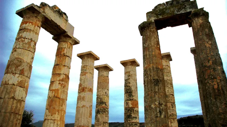 Temple of Zeus -- Sadly, the only surviving writings about Christianity from the first centuries after the apostles come mainly from men steeped in Greek thought and philosophy. Temple of Zeus - Ancient Nemea, Greece