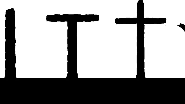 Illustration of various from of Roman crucifixion stakes.