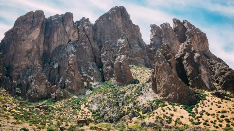 The God the Israelites of the Old Testament knew—the One they looked to as their “Rock” of strength. A rock pillar formation.