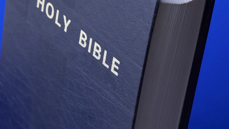 God wants us to recognize and acknowledge Him for who and what He is. Cover of a Bible
