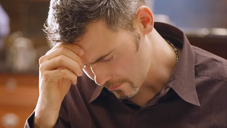 Our personal relationship with God through His Son, Jesus Christ, begins with our acceptance of and surrender to God’s Word as truth. A man praying.