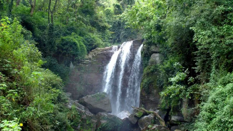 God created for us a wonderful dwelling—our beautiful planet. He fashioned it to provide us with everything we need for our material well-being and survival. Waterfall