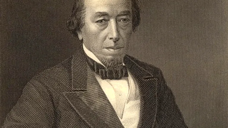 Benjamin Disraeli, prime minister of Britain