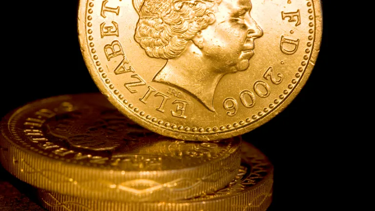 Like a coin struck with the likeness of a person, so Jesus Christ is stamped with the image or impression of the Father. A gold coin.