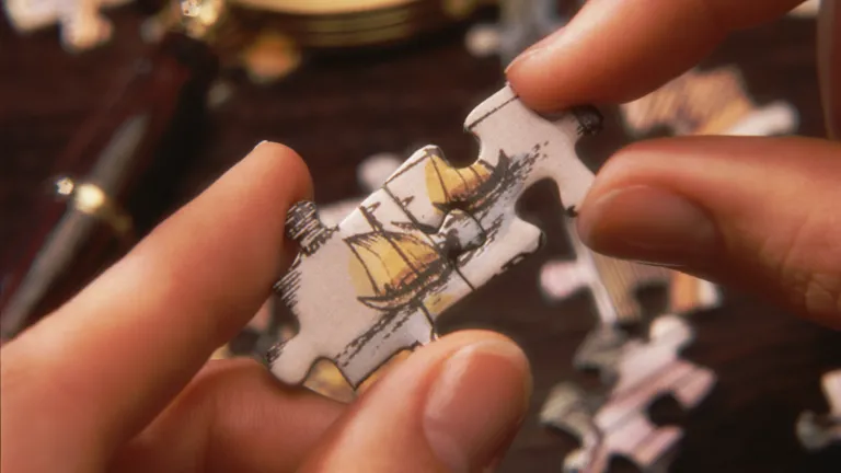 Just as a picture emerges when the pieces of a puzzle are fitted together, so can those whom God is inviting to be converted begin to understand the Holy Scriptures. Puzzle pieces