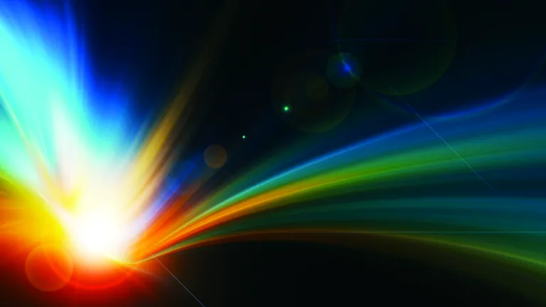 It’s through God’s Spirit within us that we can gain spiritual understanding and insight. Sun rays in space.