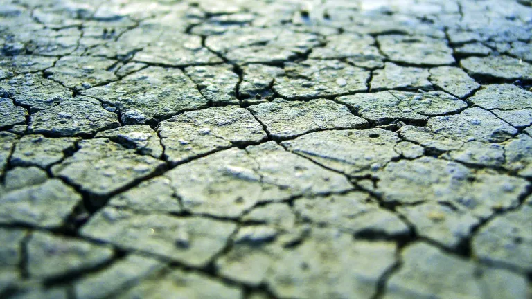 This fire will in fact consume the wicked completely and turn them into ashes. Dried cracked ground.