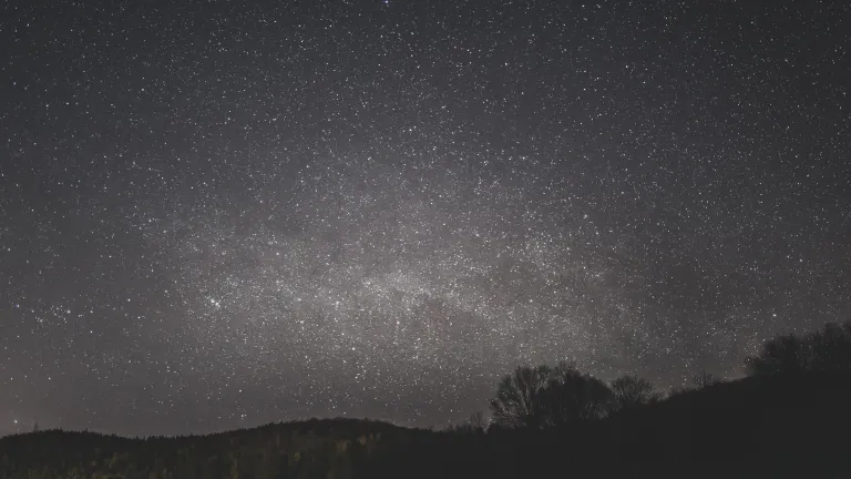 Depression can also affect godly people. Many of God’s servants went through low periods in their lives and sometimes suffered from depression and a desire to die. A star filled night sky.