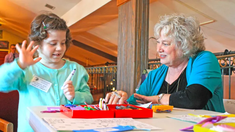 Sabbath school is a great way to serve at the Feast. This photo was taken at the 2015 Feast in Branson, Missouri.