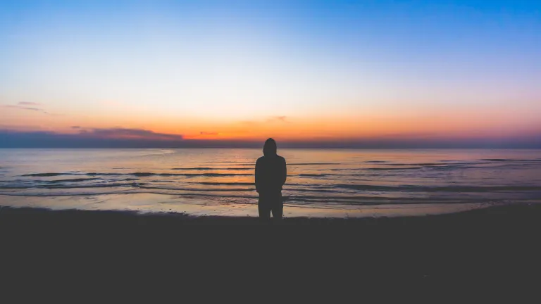 The amazing truth is that a future resurrection is coming for this one great purpose—to offer eternal life to those who lived their entire lives without knowing the true God and His Son. A person looking out over a body of water.