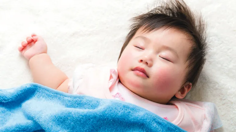 It seems that there is something quite special about the Israelis and the Jewish people overall—these who have played such an important role in the world. A little baby sleeping.