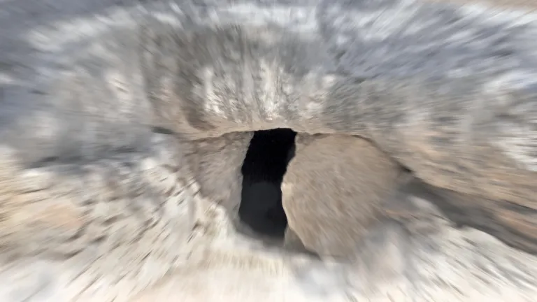 Jesus is the first of the firstfruits of salvation, so He is also the first of the firstborn. Thus, others will be born into God’s spiritual family in the ages yet to come. A tomb with round stone in the doorway.