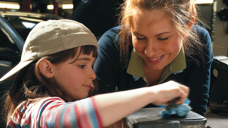 In spite of some negative trends, many parents, including single parents, are raising well-adjusted, moral children who successfully enter adulthood. A mother and daughter working together on a project.