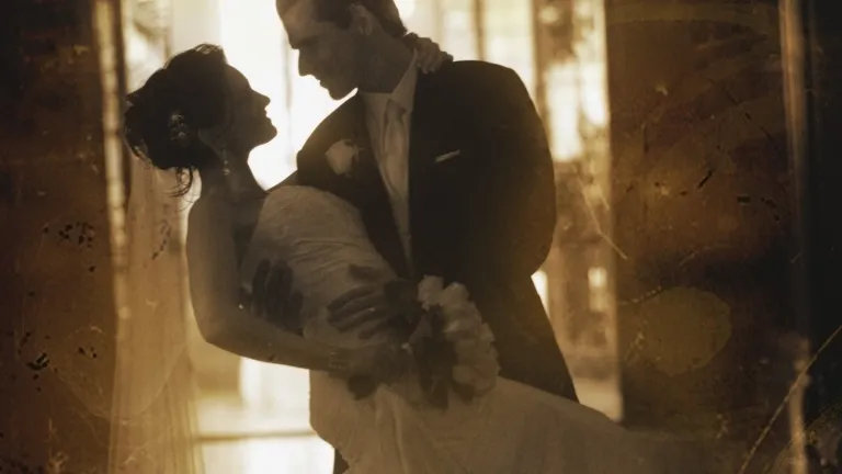 Human marriage is intended to represent the ultimate marriage relationship—the special and intimate relationship Jesus Christ will share with His people. A bride and groom at their marriage ceremony.