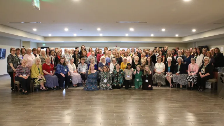 The ladies of UCG Cleveland, Ohio, held a successful women’s enrichment weekend. a group of ladies gathered for the enrichment weekend