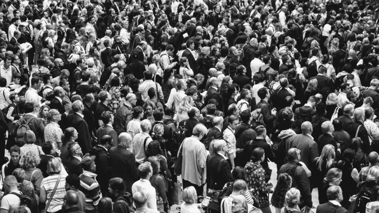 If all people must “believe on the Lord Jesus Christ” to be saved, how could that be fair to billions who never heard of Him through no fault of their own? A large crowd of people.