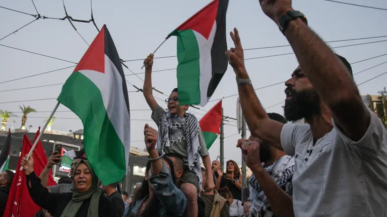 While Hamas has tried to publicly present a face of moderation, it remains at heart a terrorist organization dedicated to the forceful eradication of the state of Israel as plainly stated in its charter. Gaza Strip celebration