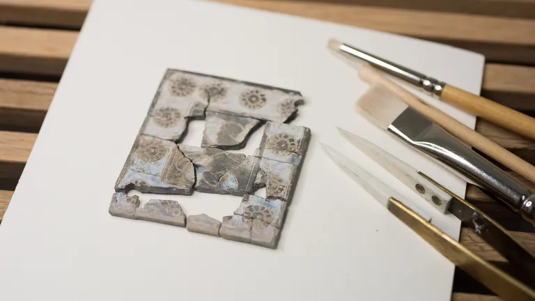 Recently found ivory furniture inlays from the 8th-7th centuries B.C. indicate Jerusalem’s ancient wealth, as the Bible describes. Recently found ivory furniture inlays from the 8th-7th centuries B.C. indicate Jerusalem’s ancient wealth, as the Bible describes.