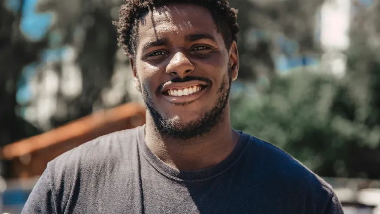 What is faith and what do you need to believe? a smiling man