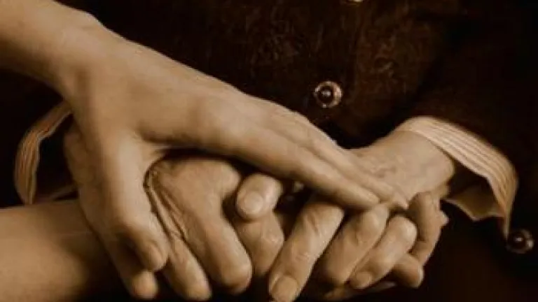 Consoling hands - A Heart of Flesh