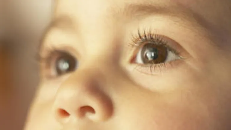 Abortion and God's Purpose for Human Life A child's eyes up close.