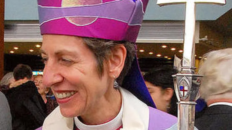 Katharine Jefferts Schori, Presiding Bishop of the Episcopal Church of the US.