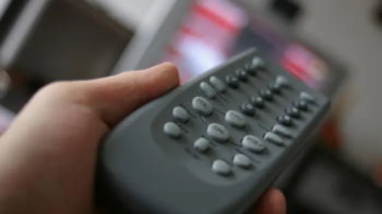 Entertainment for Christians: What Is the Standard? hand holding a television remote control