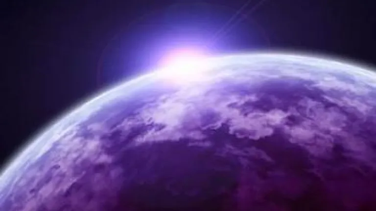 Extraterrestrial Life: What Does the Bible Say? Light peaking from behind planet earth - Extraterrestrial Life: What Does the Bi