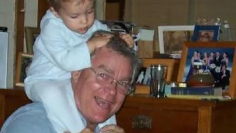 Grandad & Nanna's Bible Story - Introduction Grandad with grandchild