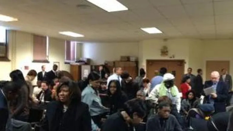 Attendees of the Kingdom of God Bible seminar in New York City.