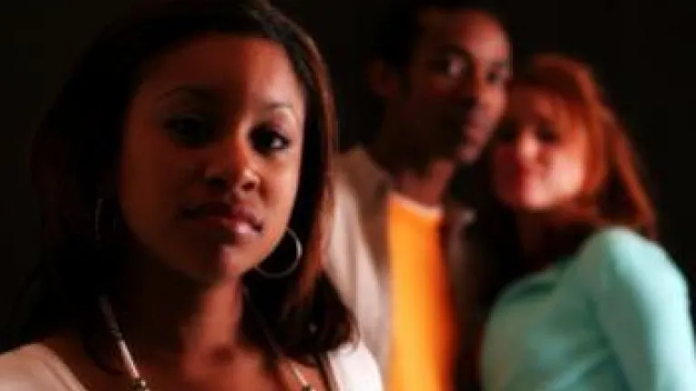 Black girl with same age couple behind her - Just for Youth ... The World's Most