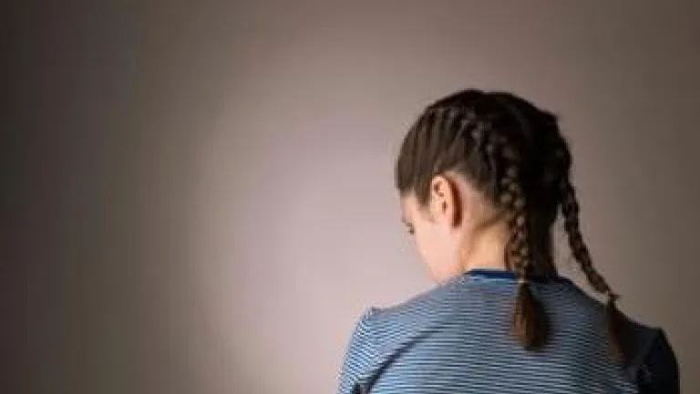 Back of girl with braids - Just for Youth Too Young to Die