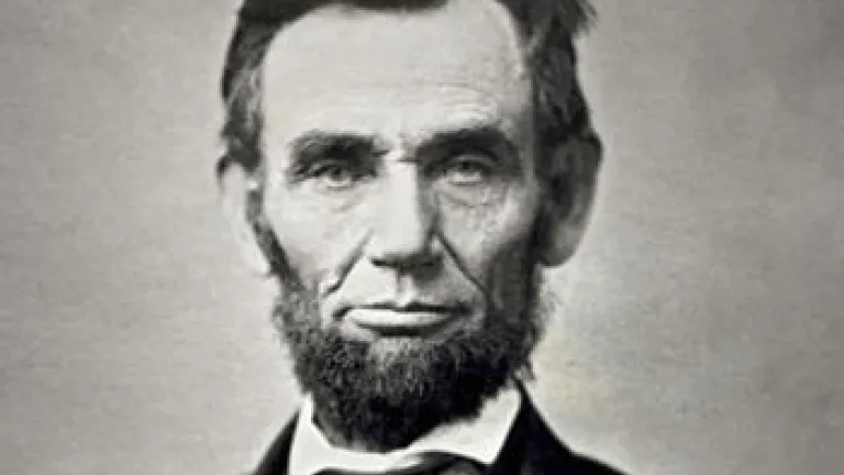 Men and Women of Steel and Velvet Photo of Abraham Lincoln