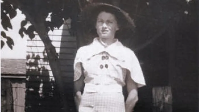 The author's mother.